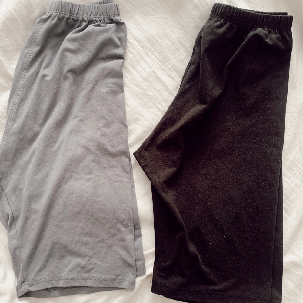Biker short length leggings